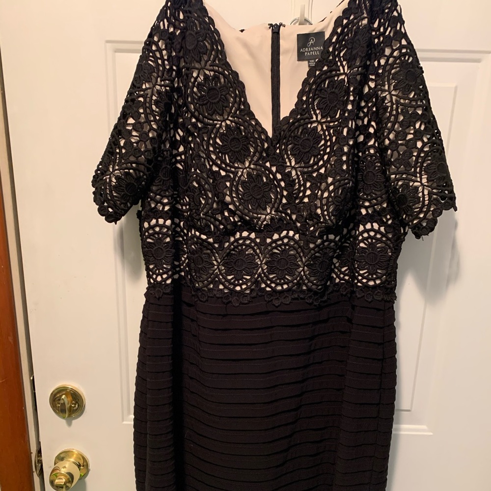 Adriana Papell Dress Only worn once!! Size 18W